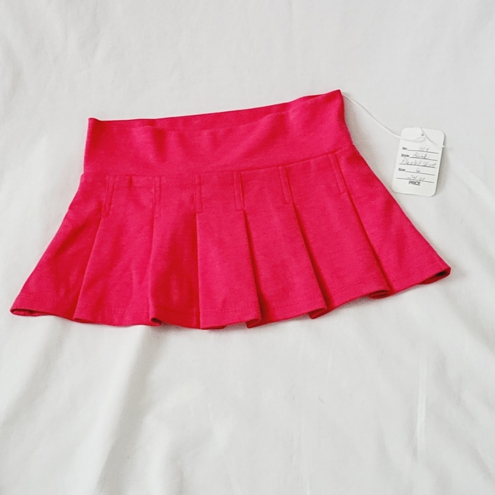 Blink Wear pink pleated skirt size 6